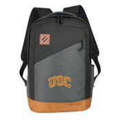 USC Trojans Charcoal Arch Embroidered Kapston Willow Backpack